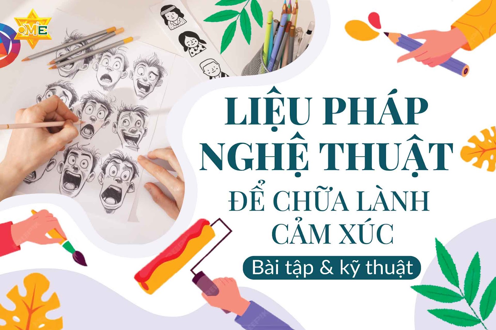 Liệu pháp nghệ thuật chữa lành cảm xúc – Phương pháp khoa học giúp giảm stress và cân bằng tinh thần
